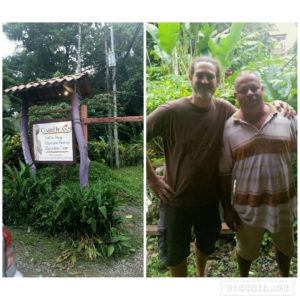 Left - Paul, our tour guide Right - Jose, another cocoa farmer