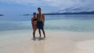 First small island in our San Blas adventure trip. 