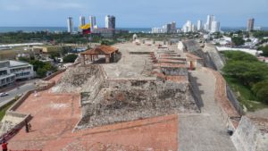 View from the top of Castillo San Felipe