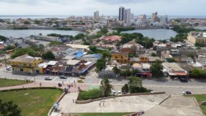 The skyline of Bocagrande