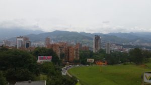 Viewpoint of Medellin from our condo