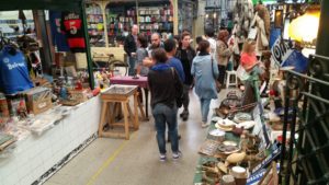 Antique market in San Telmo, Buenos Aires.