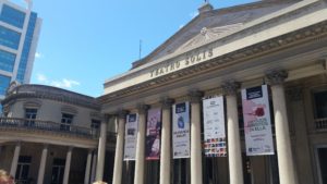 Uruguay's most important and renowned theatre, Teatro Solis. Tours of the building are free on Wednesdays.