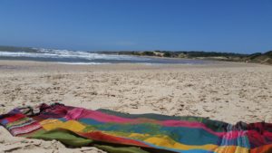 Basically the entire Playa de Grande to ourselves. 