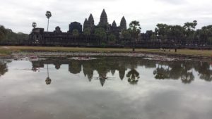 The most popular Angkor Wat, but certainly not our favourite temple.