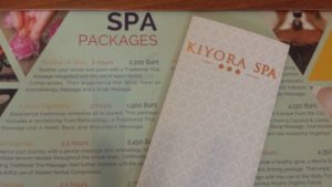 Treated like royalty at the Kiyora Spa. 