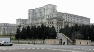 The Palace of the Parliament is the second-largest administrative building in the world (Pentagon is #1).