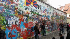 John Lennon's Wall.