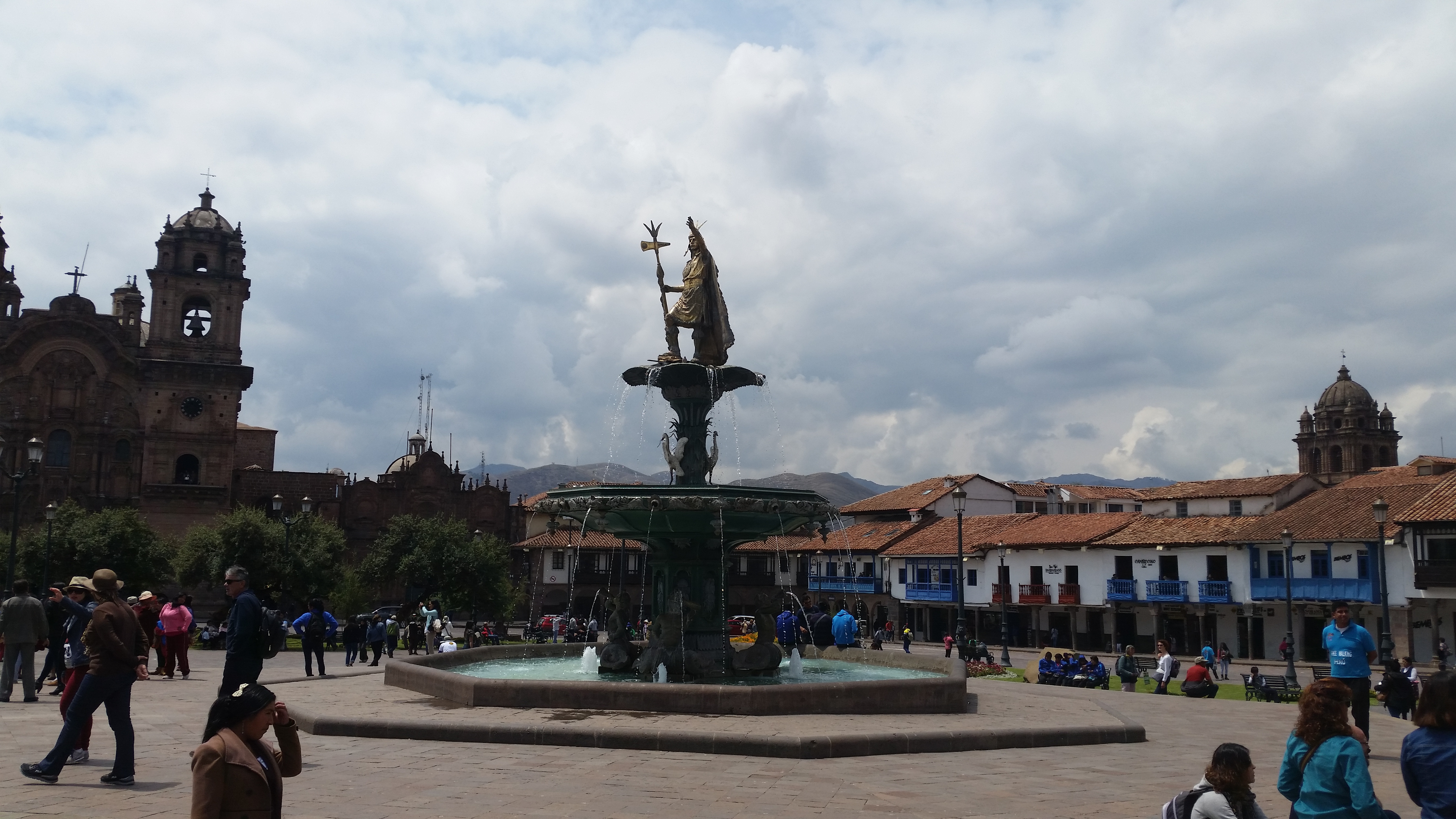 Plaza de Armas in Cusco, Peru